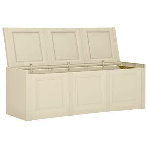 Μπαούλο Αποθήκευσης Angora Λευκό 125 x 40 x 42 εκ. 130 Λίτρα