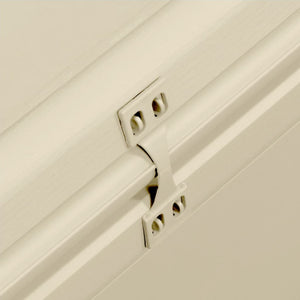 Μπαούλο Αποθήκευσης Angora Λευκό 125 x 40 x 42 εκ. 130 Λίτρα