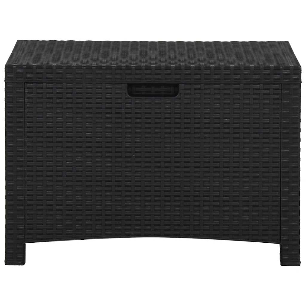Μπαούλο Αποθήκευσης Κήπου Γραφίτης 60x54x41εκ Ρατάν Πολυπρ/νίου - Pakobazaar