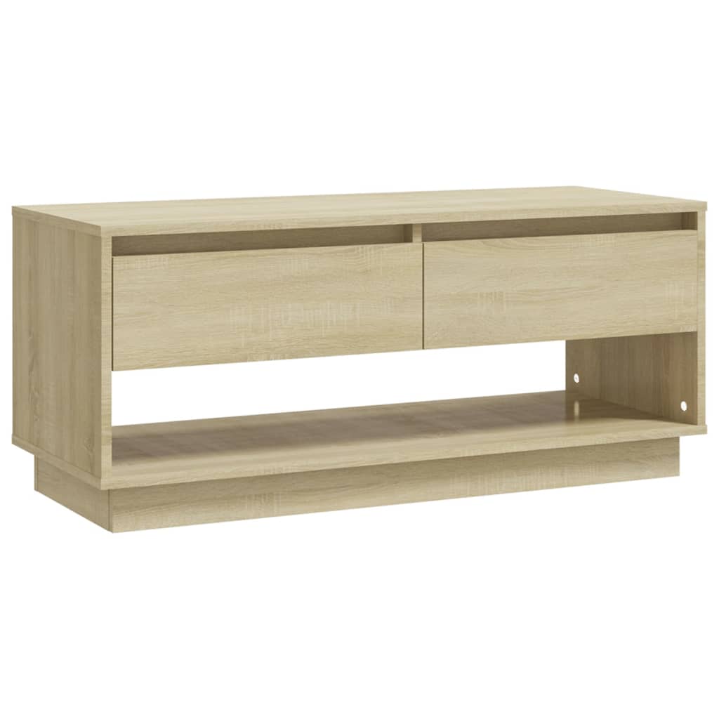 Έπιπλο Τηλεόρασης Sonoma Δρυς 102x41x44 εκ. Επεξ. Ξύλο