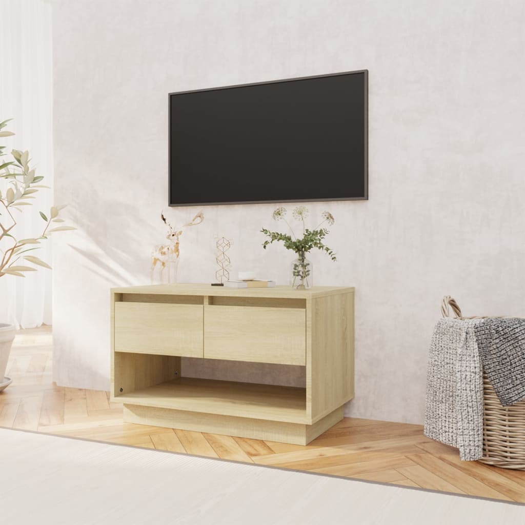 Έπιπλο Τηλεόρασης Sonoma Δρυς 70x41x44 εκ. Επεξ. Ξύλο