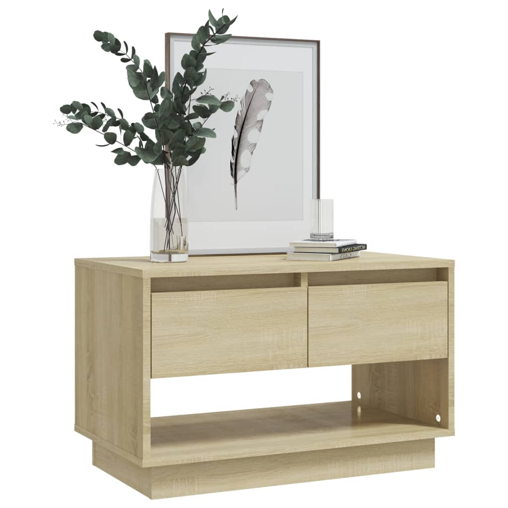 Έπιπλο Τηλεόρασης Sonoma Δρυς 70x41x44 εκ. Επεξ. Ξύλο