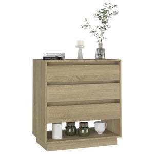 Μπουφές Sonoma Δρυς 70x41x75 εκ. από Επεξεργασμένο Ξύλο