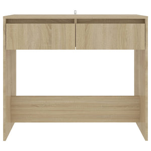 Τραπέζι Κονσόλα Sonoma Δρυς 89x41x76,5 εκ. Επεξεργασμένο Ξύλο