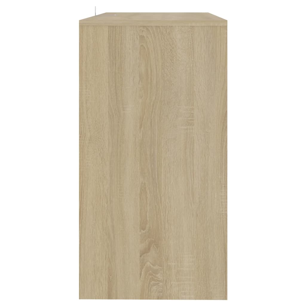 Τραπέζι Κονσόλα Sonoma Δρυς 89x41x76,5 εκ. Επεξεργασμένο Ξύλο
