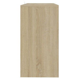 Τραπέζι Κονσόλα Sonoma Δρυς 89x41x76,5 εκ. Επεξεργασμένο Ξύλο