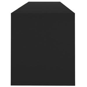 Έπιπλο Τηλεόρασης Μαύρο 120x30x40,5 εκ. Επεξεργ. Ξύλο