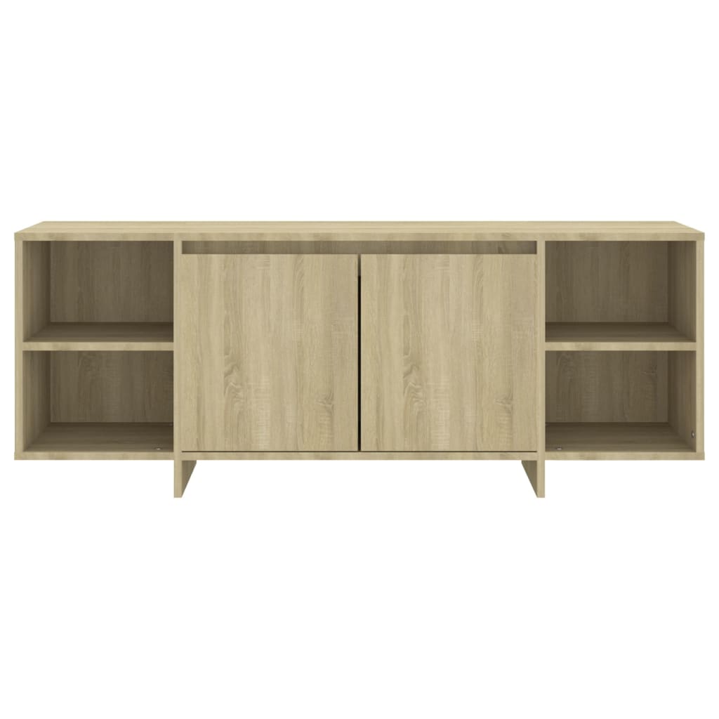Έπιπλο Τηλεόρασης Sonoma Δρυς 130 x 35 x 50 εκ. από Μοριοσανίδα