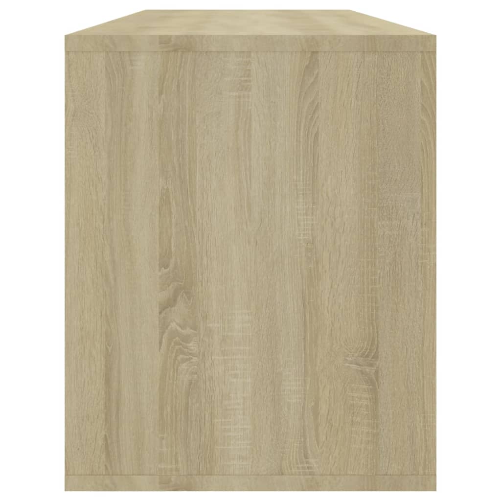Έπιπλο Τηλεόρασης Sonoma Δρυς 130 x 35 x 50 εκ. από Μοριοσανίδα
