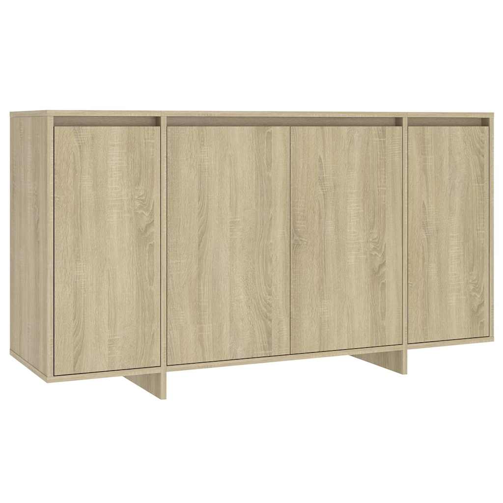 Ντουλάπι Sonoma Δρυς 135x41x75 εκ. Επεξεργασμένο Ξύλο
