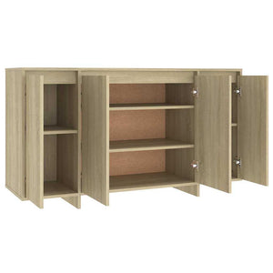Ντουλάπι Sonoma Δρυς 135x41x75 εκ. Επεξεργασμένο Ξύλο