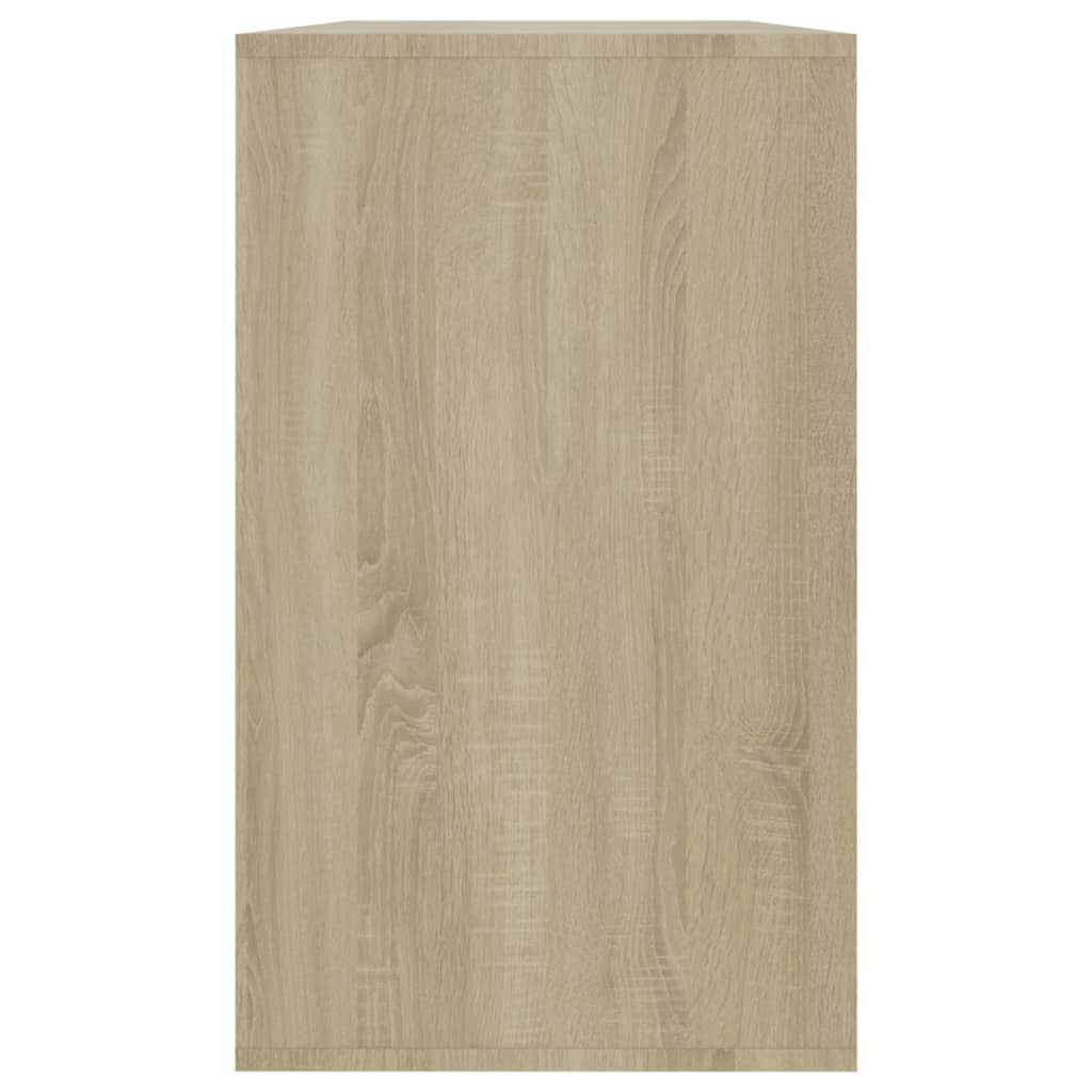 Βοηθητικό Ντουλάπι Sonoma Δρυς 120x41x75εκ Επεξεργασμένο Ξύλο
