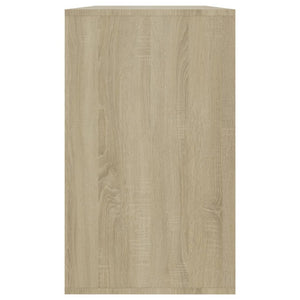 Βοηθητικό Ντουλάπι Sonoma Δρυς 120x41x75εκ Επεξεργασμένο Ξύλο