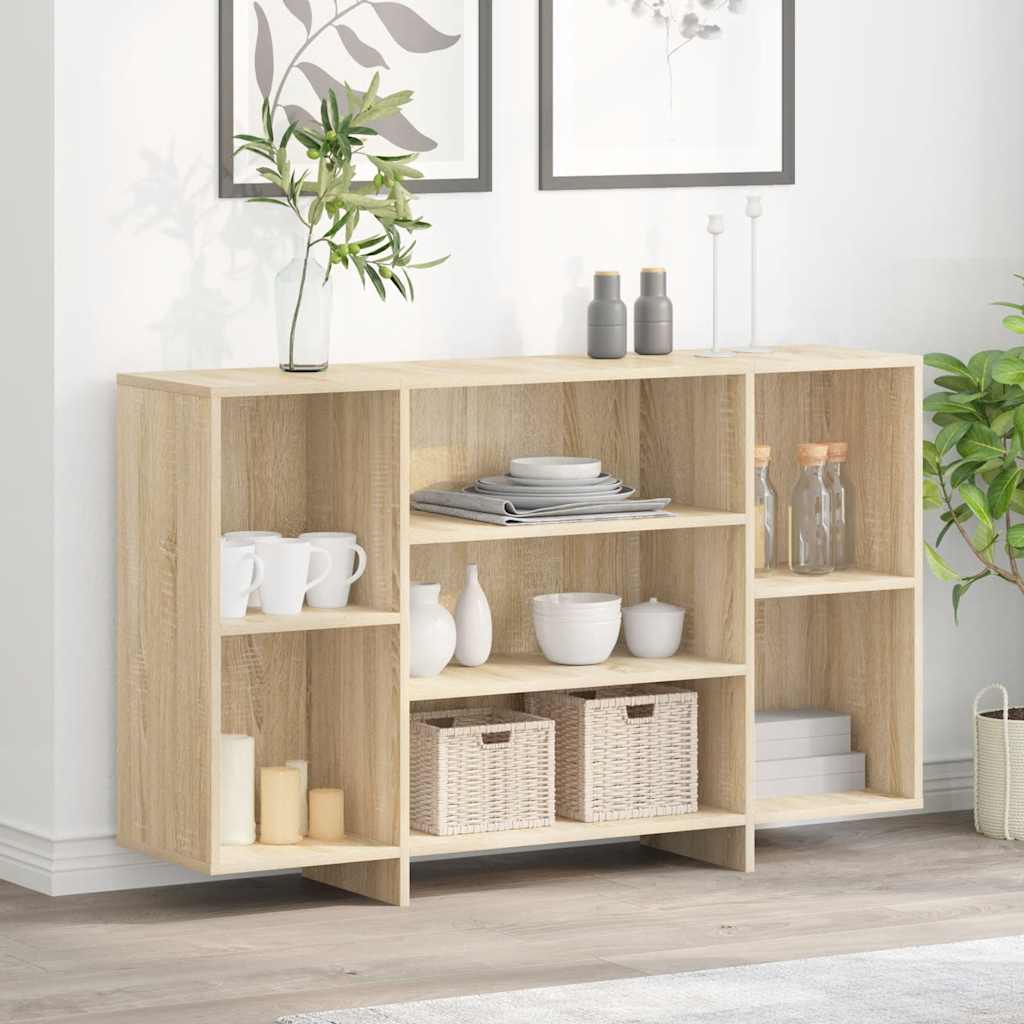 Ντουλάπι Sonoma Δρυς 120x30x75 εκ. από Επεξεργασμένο Ξύλο - Pakobazaar