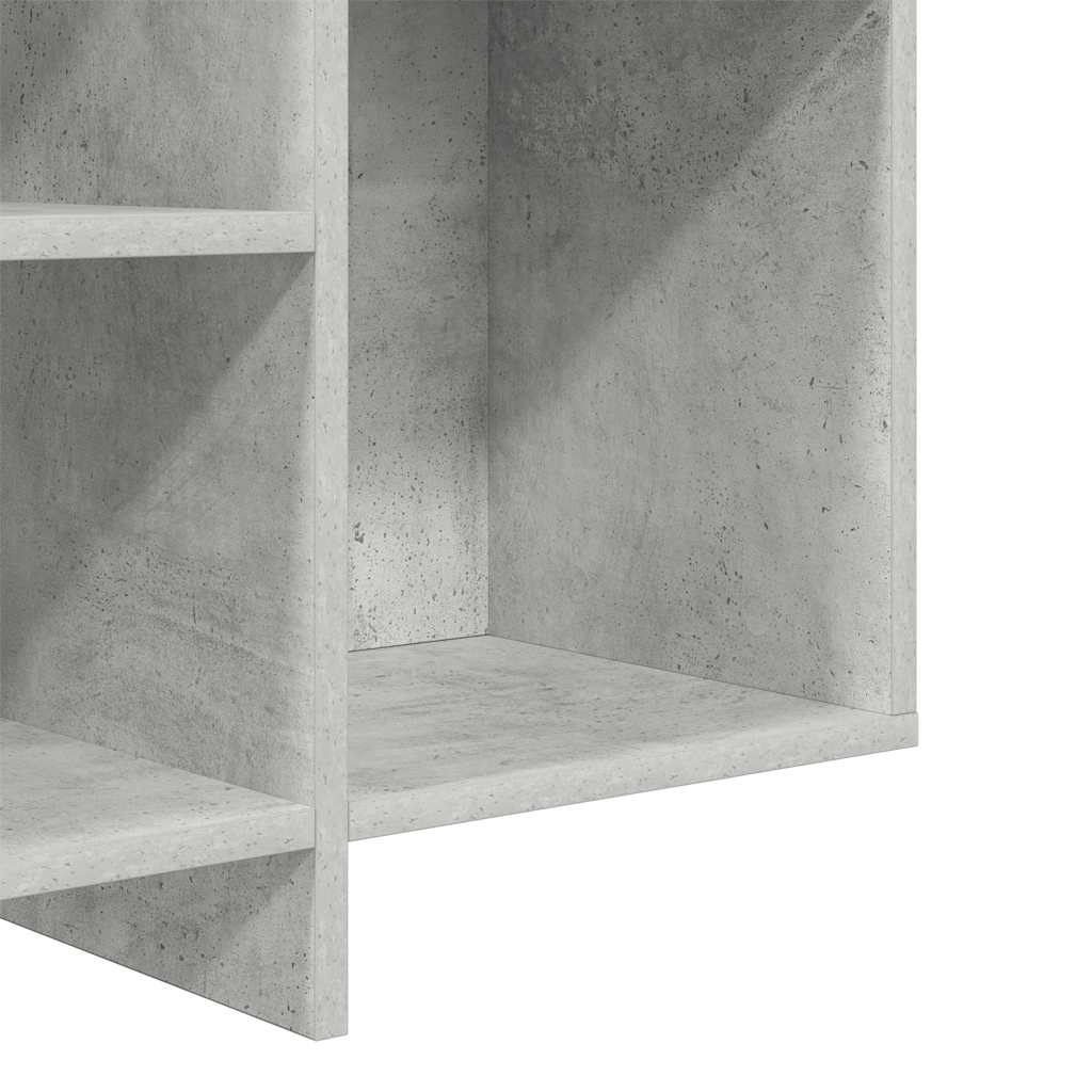 Ντουλάπι Γκρι Σκυροδέματος 120x30x75 εκ. Επεξεργασμένο Ξύλο
