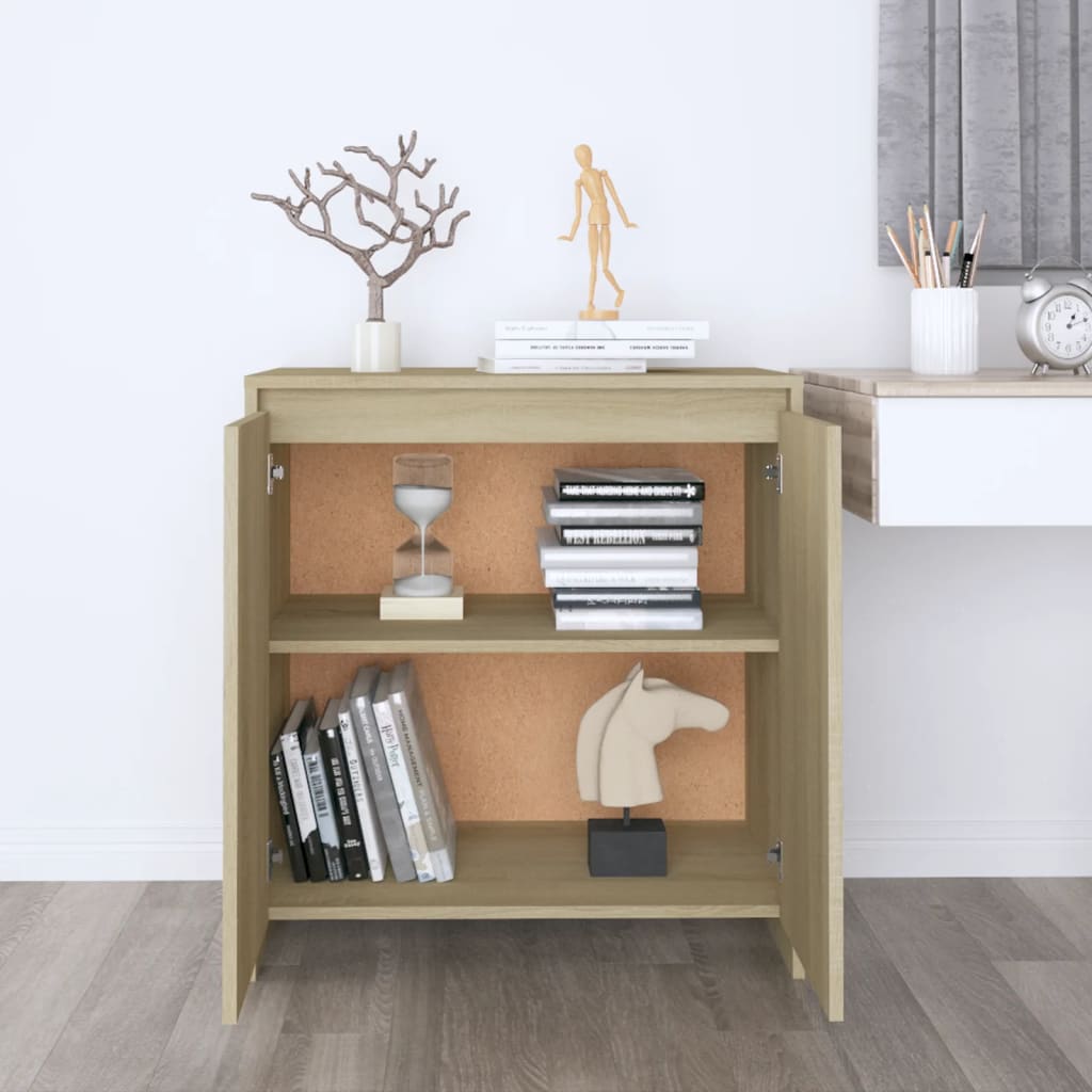 Μπουφές Sonoma Δρυς 70x41x75 εκ. από Επεξεργασμένο Ξύλο