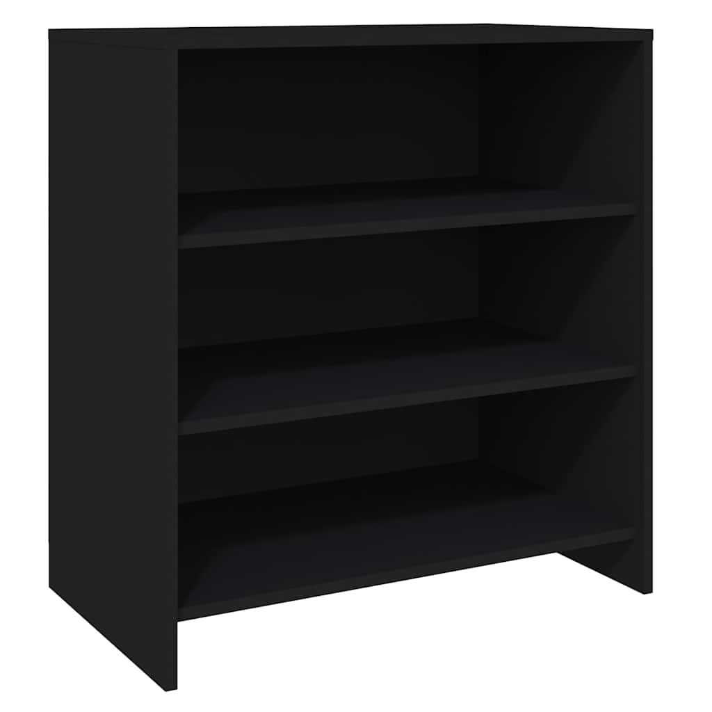 Μπουφές Μαύρος 70 x 40,5 x 75 εκ. από Μοριοσανίδα - Pakobazaar