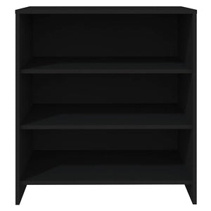 Μπουφές Μαύρος 70 x 40,5 x 75 εκ. από Μοριοσανίδα - Pakobazaar
