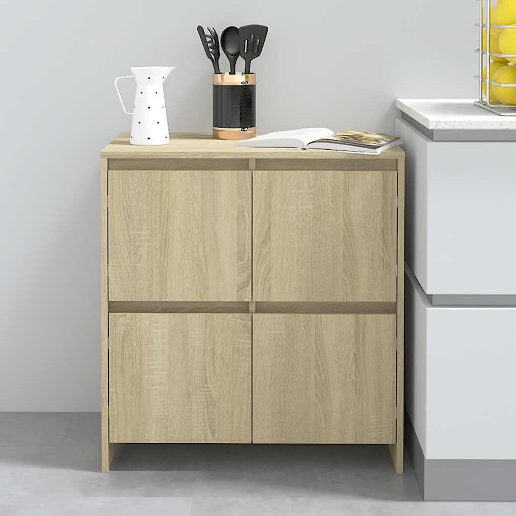 Μπουφές Sonoma Δρυς 70x41x75 εκ. από Επεξεργασμένο Ξύλο