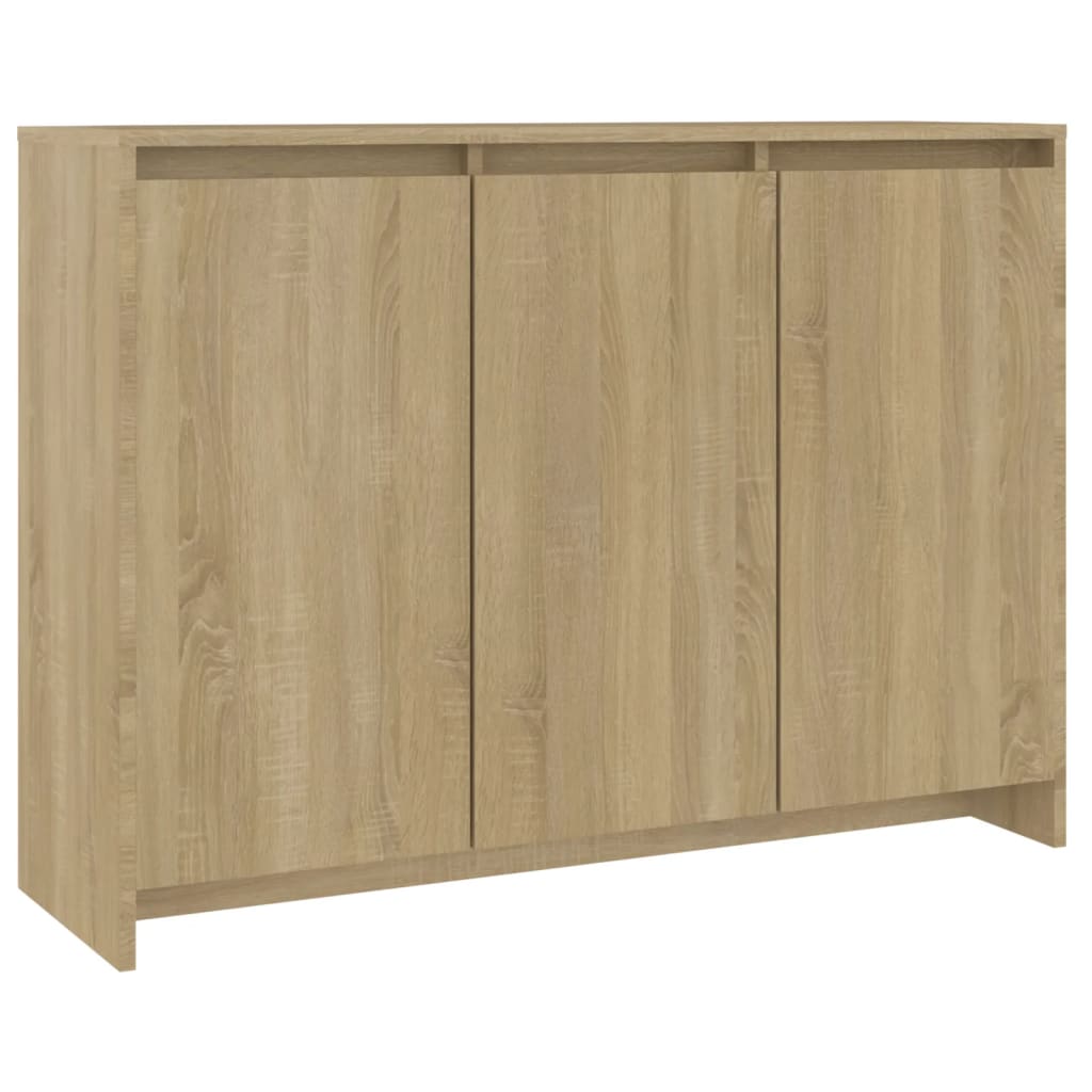 Μπουφές Sonoma Δρυς 102x33x75 εκ. Επεξεργασμένο Ξύλο