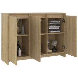 Μπουφές Sonoma Δρυς 102x33x75 εκ. Επεξεργασμένο Ξύλο