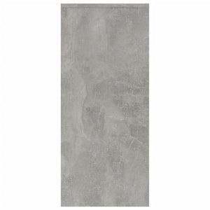Ντουλάπι Γκρι Σκυροδέματος 102x33x75 εκ. Επεξεργασμένο Ξύλο