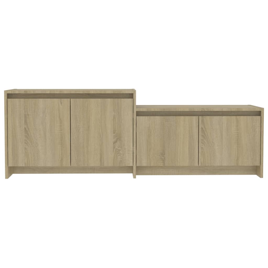 Έπιπλο Τηλεόρασης Sonoma Δρυς 146,5x35x50 εκ. Επεξεργ. Ξύλο