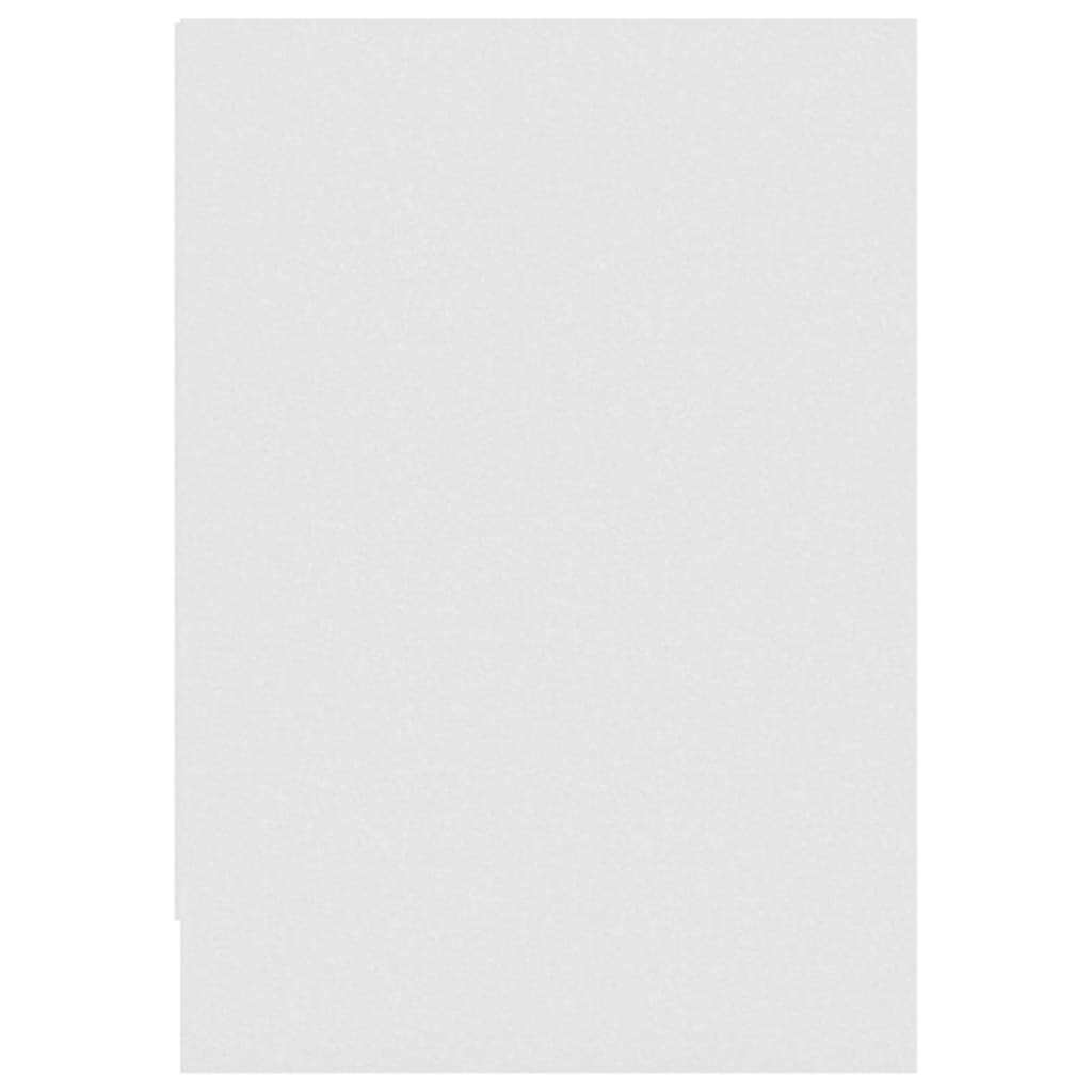 Έπιπλο Τηλεόρασης Γυαλ. Λευκό 146,5x35x50 εκ Επεξεργασμένο Ξύλο