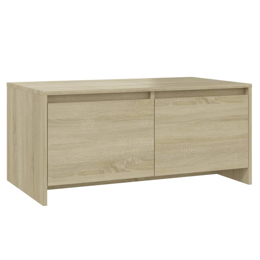 Τραπεζάκι Σαλονιού Sonoma Δρυς 90x50x41,5 εκ. Επεξ. Ξύλο