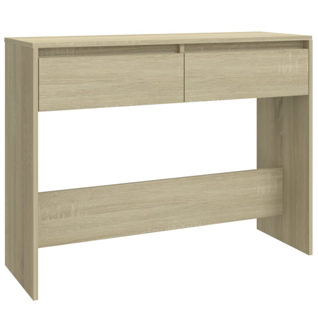 Τραπέζι Κονσόλα Sonoma Δρυς 100x35x76,5 εκ. Επεξεργασμένο Ξύλο - Pakobazaar