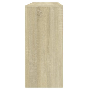 Τραπέζι Κονσόλα Sonoma Δρυς 100x35x76,5 εκ. Επεξεργασμένο Ξύλο - Pakobazaar