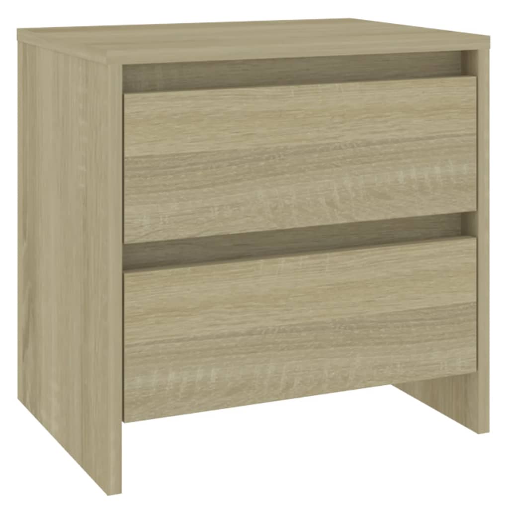 Κομοδίνο Sonoma Δρυς 45x34,5x44,5 εκ. από Επεξεργασμένο Ξύλο