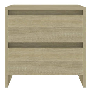 Κομοδίνα 2 τεμ. Sonoma Δρυς 45x34,5x44,5 εκ. Επεξεργασμένο Ξύλο