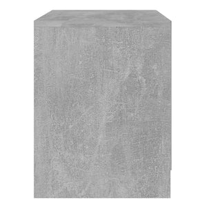 Κομοδίνα 2 τεμ. Γκρι Σκυρ. 45x34,5x44,5 εκ. Επεξεργασμένο Ξύλο