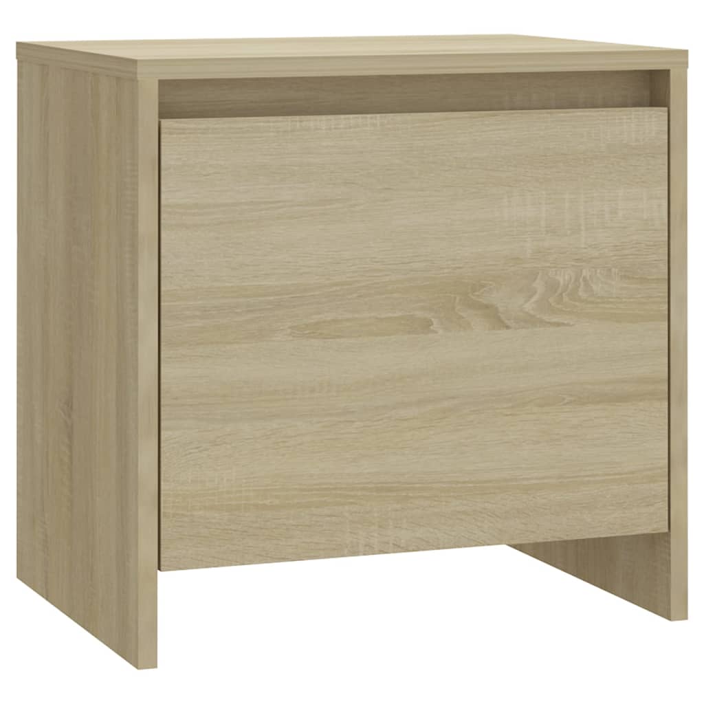 Κομοδίνο Sonoma Δρυς 45x34x44,5 εκ. από Επεξεργασμένο Ξύλο