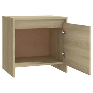 Κομοδίνο Sonoma Δρυς 45x34x44,5 εκ. από Επεξεργασμένο Ξύλο