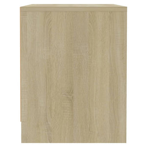 Κομοδίνο Sonoma Δρυς 45x34x44,5 εκ. από Επεξεργασμένο Ξύλο