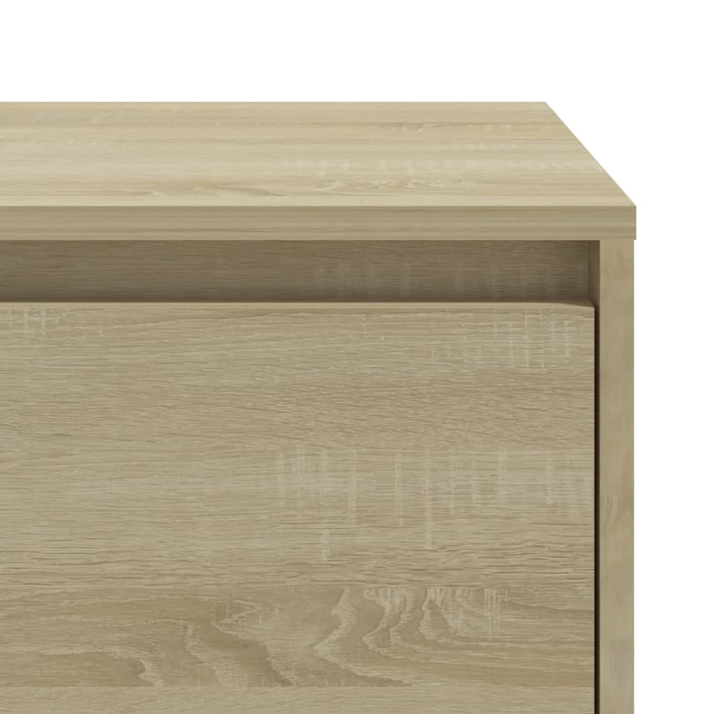 Κομοδίνο Sonoma Δρυς 45x34x44,5 εκ. από Επεξεργασμένο Ξύλο