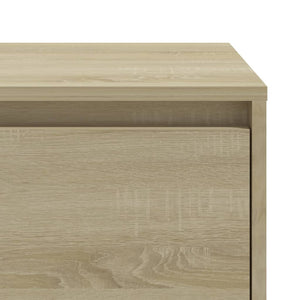 Κομοδίνα 2 Τεμ. Sonoma Δρυς 45x34x44,5 εκ. από Επεξ. Ξύλο