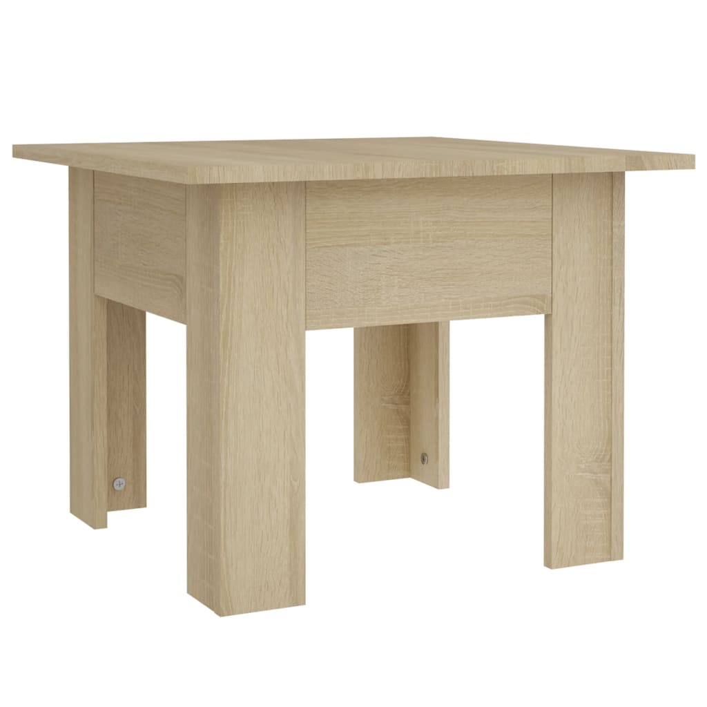 Τραπεζάκι Σαλονιού Sonoma Δρυς 55 x 55 x 42 εκ. Μοριοσανίδα