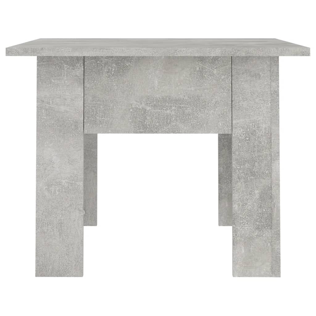 Τραπεζάκι Σαλονιού Γκρι Σκυροδέματος 55x55x42 εκ. Μοριοσανίδα