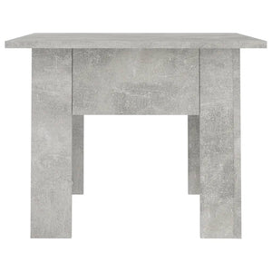 Τραπεζάκι Σαλονιού Γκρι Σκυροδέματος 55x55x42 εκ. Μοριοσανίδα