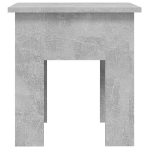 Τραπεζάκι Σαλονιού Γκρι Σκυροδέματος 40x40x42 εκ. Μοριοσανίδα