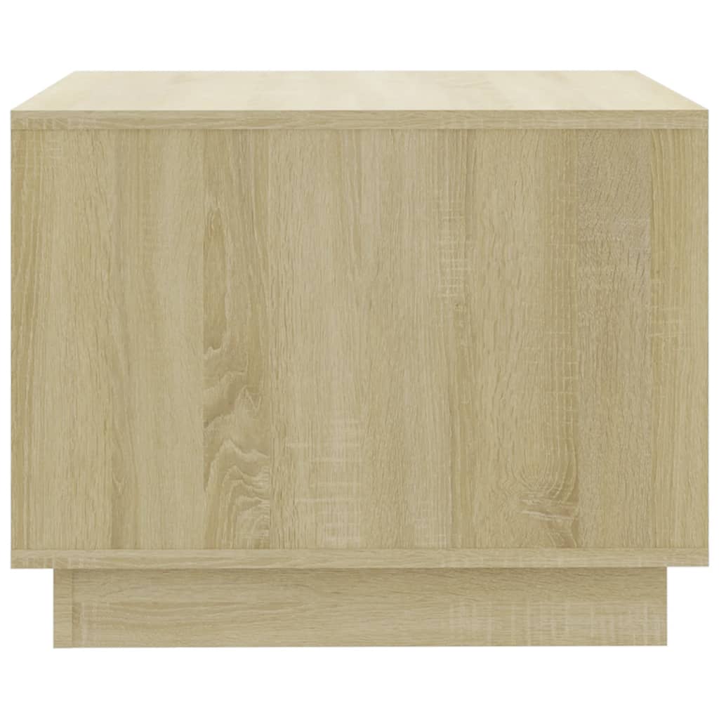 Τραπεζάκι Σαλονιού Sonoma Δρυς 55x55x43 εκ. Επεξεργασμένο Ξύλο - Pakobazaar