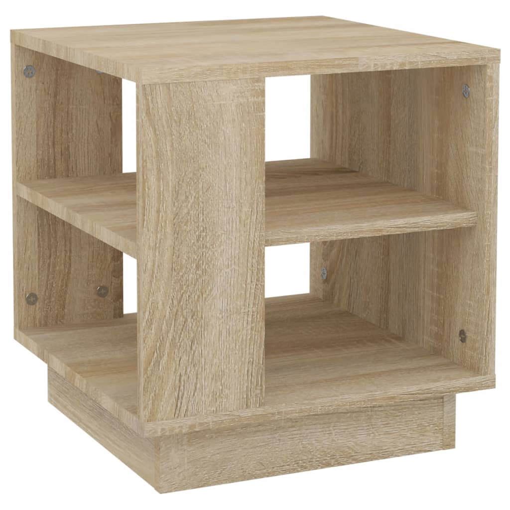 Τραπεζάκι Σαλονιού Sonoma Δρυς 40x40x43 εκ. Επεξεργασμένο Ξύλο - Pakobazaar