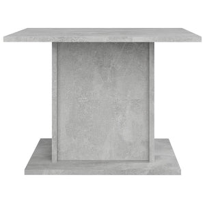 Τραπεζάκι Σαλονιού Γκρι Σκυροδ. 55,5x55,5x40 εκ. Επεξεργ. Ξύλο - Pakobazaar