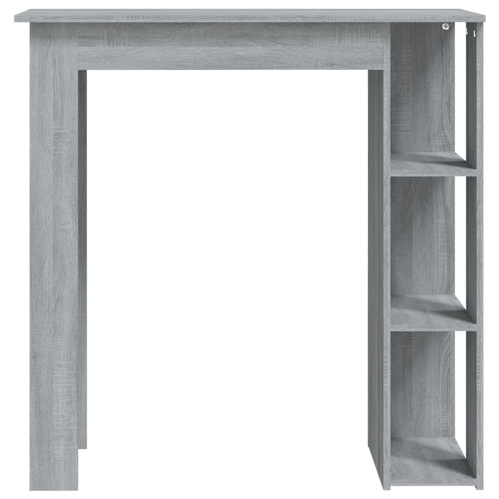 Τραπέζι Κονσόλα Γκρι Sonoma 102x50x103,5 εκ. από Επεξεργ. Ξύλο