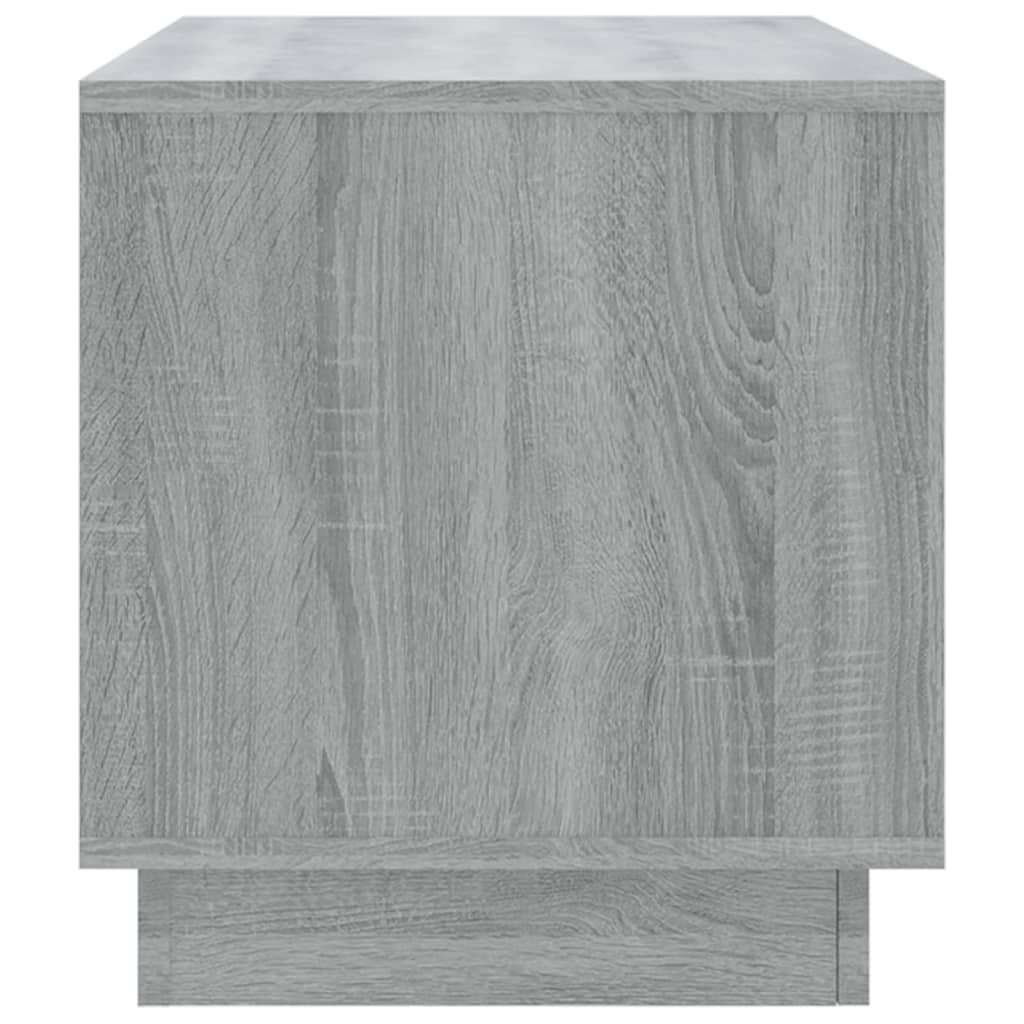 Έπιπλο Τηλεόρασης Γκρι Sonoma 102x41x44 εκ. από Επεξεργ. Ξύλο
