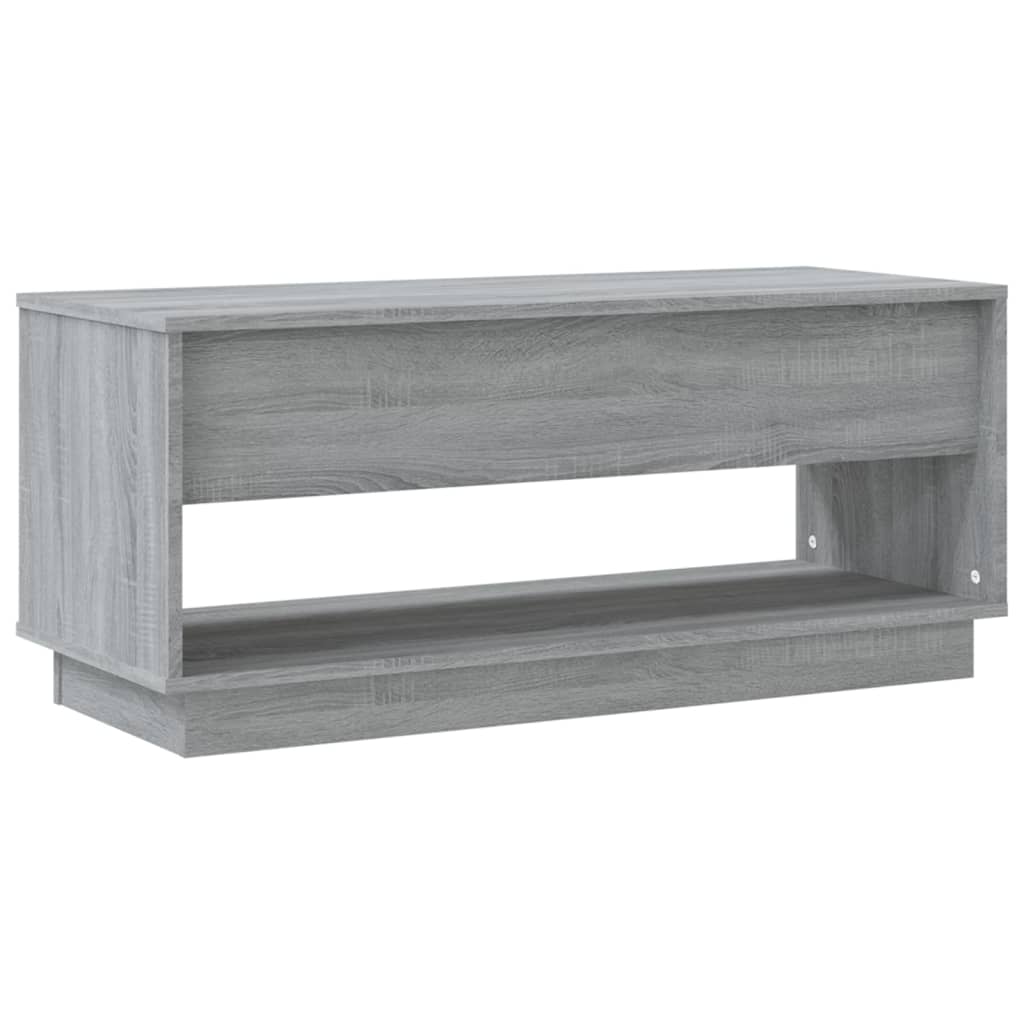 Έπιπλο Τηλεόρασης Γκρι Sonoma 102x41x44 εκ. από Επεξεργ. Ξύλο