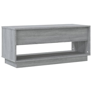 Έπιπλο Τηλεόρασης Γκρι Sonoma 102x41x44 εκ. από Επεξεργ. Ξύλο